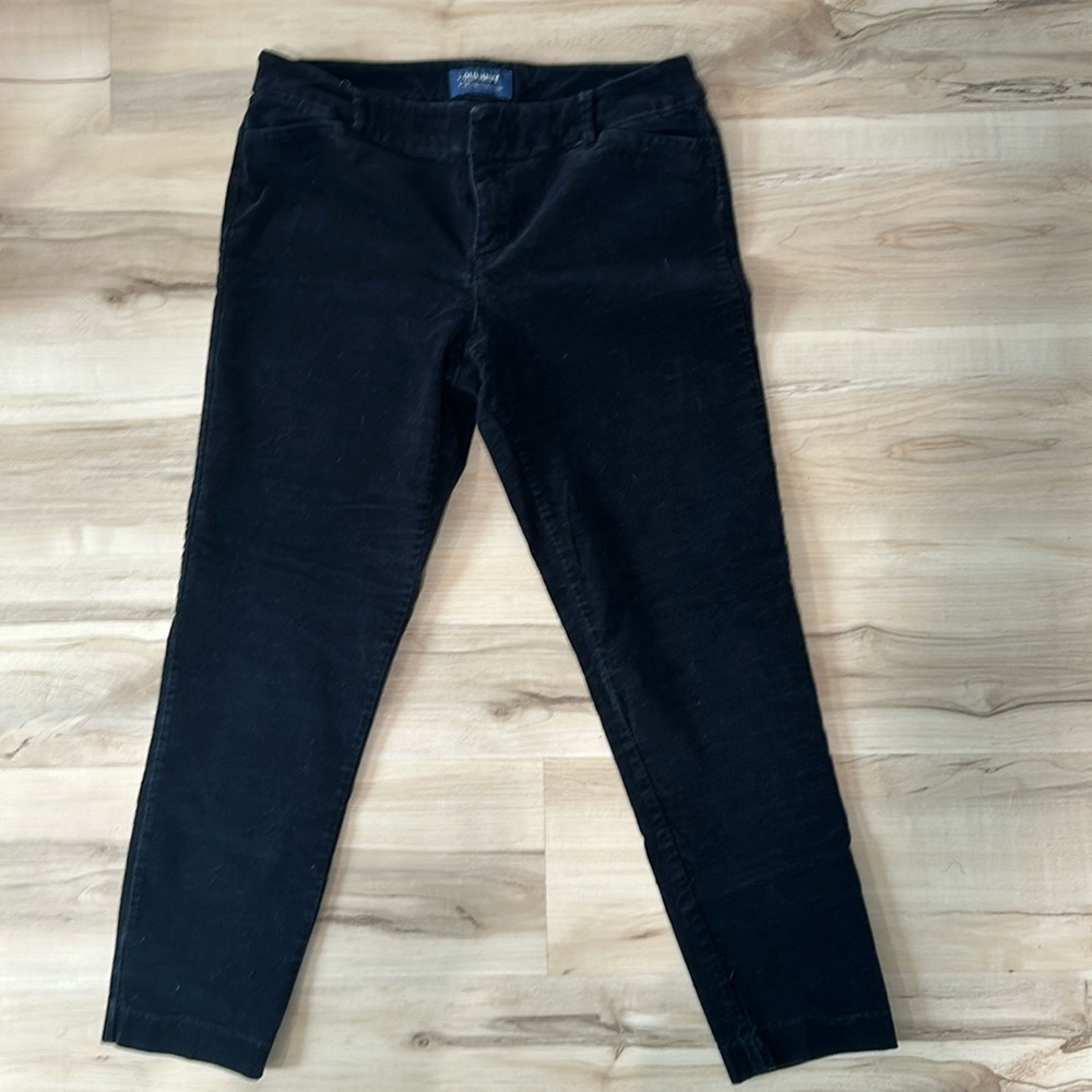 Suede old navy pants